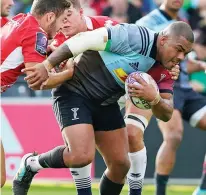  ??  ?? One of the best: Quins star Kyle Sinckler