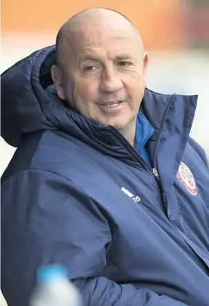  ?? Andy Stenning ?? Accrington Stanley boss John Coleman