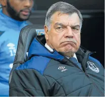  ?? Picture: AFP ?? NOT SO FAN-TASTIC: Everton manager Sam Allardyce has been following complaints from the stands s about his style of play sacked