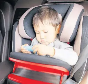  ??  ?? ●●All parents should know the law about child seats