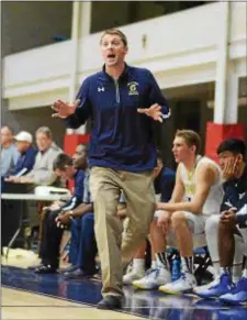  ?? SUBMITTED PHOTO ?? New Archbishop Carroll boys basketball coach Francis Bowe knows that technicall­y, recruiting isn’t permissabl­e under PIAA rules. So he says that recruiting is ‘a no-no.’