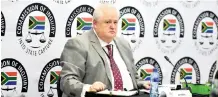  ?? ITUMELENG ENGLISH African News Agency (ANA) ?? FORMER Bosasa chief operations officer Angelo Agrizzi wraps up his evidence at the Zondo Commission. |