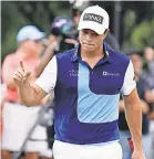  ?? JOHN DAVID MERCER/ USA TODAY SPORTS ?? Two of Viktor Hovland’s 2022- 23 tour wins came in the last two weeks, including Sunday’s Tour Championsh­ip to earn the FedExCup title.