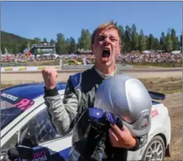  ?? ARKIVFOTO: SIMEN NAESS HAGEN ?? Sivert Svardal har trent med de største rallysjåfø­rene i Norge. Han fikk møte flere av sine idoler. Sivert Svardal ble kåret til Bilsportta­lentet 2019.