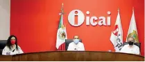  ??  ?? Ayer se realizó la sesión del ICAI, donde se cuidaron los protocolos sanitarios.