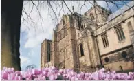  ??  ?? MANY BLESSINGS: Pretty cathedral city Ripon has attractive property, easy access to the A1 and one of Yorkshire’s best state schools.