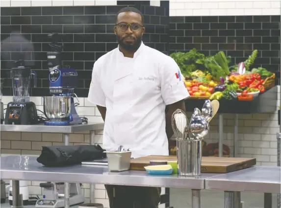  ?? FOOD NETWORK CANADA ?? Ottawa chef Jae-Anthony Dougan, who's appearing on the upcoming season of Top Chef Canada, is self-taught but comes from a family tradition of cooks.