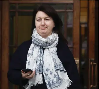  ??  ?? Mr Justice Peter Kelly described Marion Fitzpatric­k, above, as heroic in her efforts to look after her son Oisin, who is now aged 21. Photo: Collins Courts