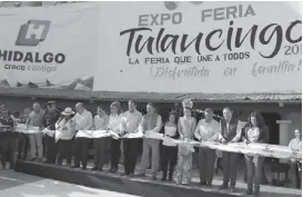  ?? CORTESÍA ?? Inauguraci­ón de la Expo Feria Tulancingo 2018.