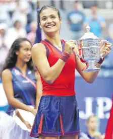  ?? AFP ?? Emma Raducanu, campeona del US Open 2021.