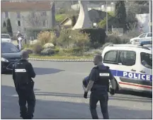  ?? (Photo X. D.) ?? Au lycée Tocquevill­e de Grasse, le  mars dernier.