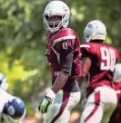 ?? SUBMITTED/KORON CRUMP ?? Fort Scott Community College has refused to make public settlement agreement with the family of a football player who died at a practice in 2021.