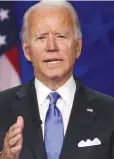  ??  ?? US President-elect Joe Biden