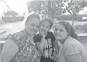  ??  ?? Alejandra Mejia, with two of her children, Nicole, 6, and Yatziri, 13, can’t afford an apartment in San Jose, where the rent averages $2,616.