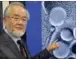  ?? KYODO VIA REUTERS ?? Yoshinori Ohsumi, a professor at the Tokyo Institue of Technology, pictured in Tokyo last year.