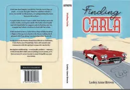  ?? ?? Red Corvette on the cover of Finding Carla.