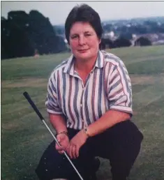  ??  ?? Baltinglas­s golfer Mary Gorry.