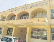  ?? HT PHOTO ?? More than 20% seats are vacant in the Gurdaspur meritorous school. Overall, 5% seats are vacant.