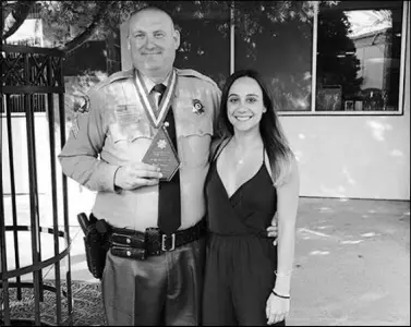  ?? DOMINICA ZEOLLA / INSTAGRAM ?? Brad Powers and Dominica Zeolla became and have remained friends after both were wounded during the Oct. 1, 2017, mass shooting on the Strip.