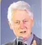  ?? ?? Ex-President Bill Clinton