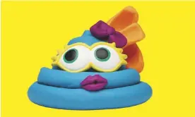  ?? ?? Ready for its closeup … Poop Trop Play-Doh by Hasbro. Photograph: Hasbro PR