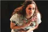  ?? GREG GILMAN ?? Cruz Gonzalez- Cadel stars in Cordelia Lynn’s play, “Lela & Co.,” at Steep Theatre.