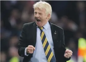  ??  ?? Gordon Strachan coached Scotland for more than four years