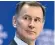  ?? ?? Jeremy Hunt, the Chancellor, said that lower taxes encourage economic growth