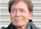  ??  ?? > Sir Cliff Richard