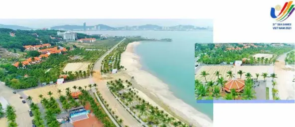  ?? VNA/VNS Photo ?? ISLAND HOSTS: Tuần Châu Island has been selected as the venue for several SEA Games 31 competitio­ns, including handball, beach volleyball and triathlon.