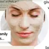  ?? ?? …to family facials…