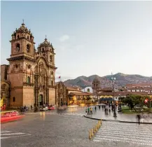  ??  ?? La ciudad se encuentra en Los Andes, a más de tres mil metros sobre el nivel del mar.