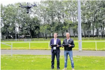  ??  ?? Le projet de l’acquisitio­n d’un drone datait du début du mandat.