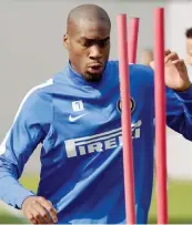  ?? GETTY IMAGES ?? Geoffrey Kondogbia, 22 anni, prima stagione nell’Inter