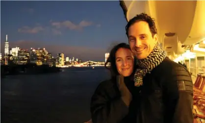  ??  ?? Benjamin and Blanca in New York ... ‘I knew I loved her from the day we met.’ Photograph: Image supplied by Benjamin Speed