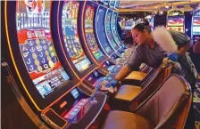  ?? CHRISTOPHE­R EVANS /HERALD STAFF FILE ?? SPORTING CHANCE: The MGM Springfiel­d casino is expected to push soon for legal betting on sports in the Bay State.