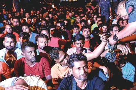  ?? ?? The Internatio­nal Organisati­on for Migration estimates there are approximat­ely 1.2 million to 3.5 million undocument­ed or irregular migrants in Malaysia as of 2022. — Bernama photos