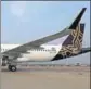  ?? HT FILE ?? Vistara’s Punebound aircraft from Delhi was just 100 feet away from the Air India’s flight for Bhopal.