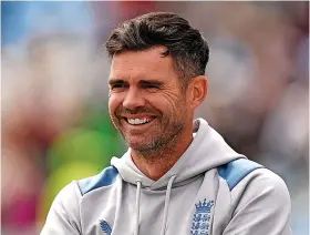  ?? Picture: Mike Egerton/PA ?? England’s James Anderson