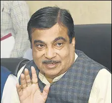  ?? PTI FILE ?? Nitin Gadkari said the RSS does not exert any influence on the politics of the BJP.