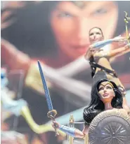  ??  ?? Mattel Inc’s Wonder Woman doll.