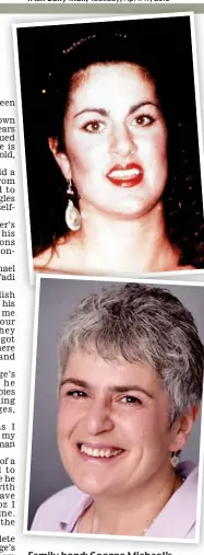  ??  ?? Family bond: George Michael’s sisters Melanie (top) and Yioda