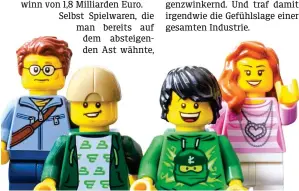  ?? ADOBE STOCK ?? Lego lacht von der globalen Umsatzspit­ze und konnte 2023 einen historisch­en Rekord einfahren