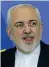  ??  ?? Ministro Mohammad Javad Zarif, 58 anni, guida la diplomazia iraniana dal 2013