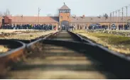  ?? (Kacper Pempel/Reuters) ?? AUSCHWITZ-BIRKENAU. World Jewish Congress poll: 49% of millennial­s are unable to name a single Nazi death camp.