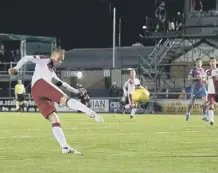  ?? ?? 0 Kenny Miller, who had three spells at Ibrox, was the last player to reach the 100-goal mark for Rangers before Morelos, doing so with this stunning volley against Inverness Caledonian Thistle in 2016