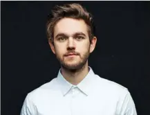  ?? Special to The Daily Courier ?? DJ, multi-instrument­alist and songwriter Zedd takes the stage at Center of Gravity at 9 p.m. today.