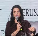  ?? (Marc Israel Sellem/The Jerusalem Post) ?? AYELET SHAKED