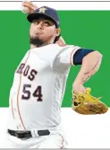  ??  ?? El mexicano, confirmado como cerrador de los Astros en la campaña 2019 de GL ROBERTO OSUNA PITCHER DE HOUSTON