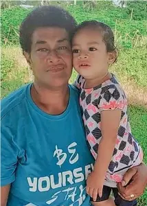  ??  ?? Deceased Milika Bolatolu pictured with her granddaugh­ter Charlotte Lola Grace Moiavanua.